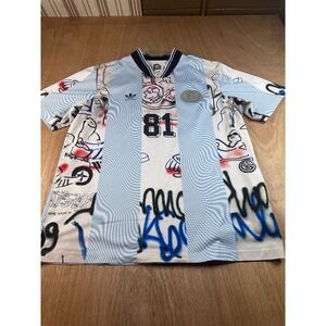 Adidas Originals Argentina Gonzales 81 Graffiti Soccer Jersey Mens XL